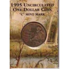 1995 $1 Matilda C Mint Mark