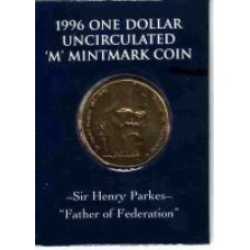 1996 $1 Parkes M Mint Mark