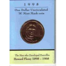 1998 $1 Florey M Mint Mark