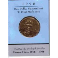 1998 $1 Florey S Mint Mark