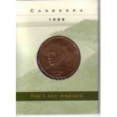1999 $1 Last ANZAC C Mint Mark