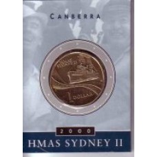2000 $1 HMAS Sydney C Mint Mark