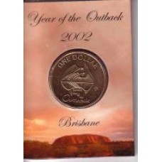 2002 $1 Outback B Mint Mark