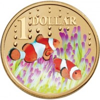 2006 $1 Ocean Series - Clown Fish 