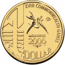 2006 $1 Commonwealth Games M Mint Mark