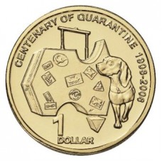 2008 $1 Australian Quarentine Inspection Service 