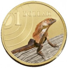 2009 $1 Land Series - Frilled Neck Lizard 