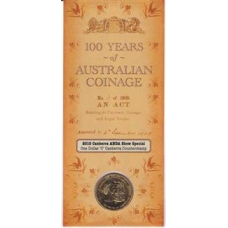 2010 $1 100 years of Australian Currency C Counterstamp