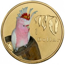 2011 $1 Air Series - Major Mitchell Cockatoo 