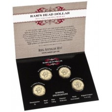 2011 $1 Rams Head 4 coin Pack (C, S, B, M)