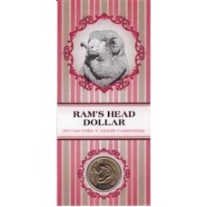 2011 $1 Rams Head A Counterstamp