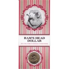 2011 $1 Rams Head B Counterstamp