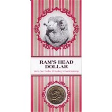 2011 $1 Rams Head S Counterstamp