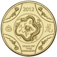 2012 $1 Lunar Dragon