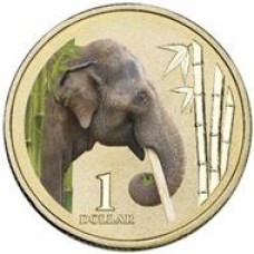 2012 $1 Zoo Animals - Elephant