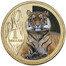 2012 $1 Zoo Animals - Tiger