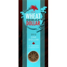 2012 $1 Wheat Sheaf B Counterstamp