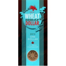 2012 $1 Wheat Sheaf P Counterstamp