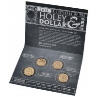2013 $1 Holey Dollar & Dump 4 coin set (C,S,B,M)