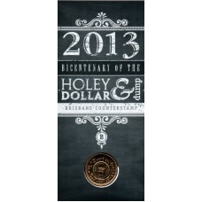 2013 $1 Holey Dollar and Dump B Counterstamp