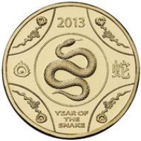 2013 $1 Lunar Snake
