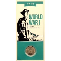 2014 $1 100 Years of ANZAC AL Counter Stamp