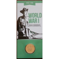 2014 $1 100 Years of ANZAC M Counter Stamp