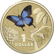 2014 $1 Bugs - Ulysses Butterfly