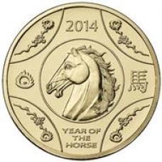 2014 $1 Lunar Horse