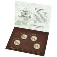 2014 $1 Terra Australis 4 coin set (C,S,B,M)