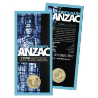 2015 $1 ANZAC S Counter Stamp