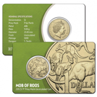 2015 $1 Mob of Roos P Privy Mark