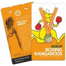 2016 $1 Boxing Kangaroo - Athletics