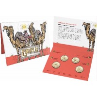 2020 $1 Australia's Gold Rush 4 coin set