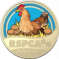 2021 $1 RSPCA - Hen