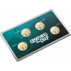 2023 $1 Creatures of the Deep 4 coins set