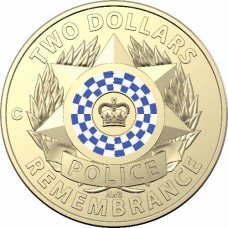2019 $2 Police Remembrance 'C' Mint Mark