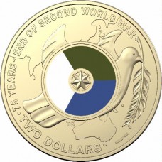 2020 $2 ANZAC Day - 75th anniversary of the end of WWII