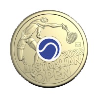 2025 $2 Australian Open Tennis - Mens - With Privy