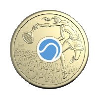 2025 $2 Australian Open Tennis - Womens - With Privy