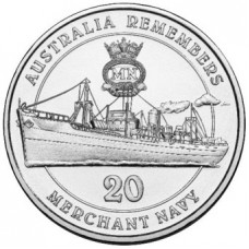 2012 20c Australia Remembers - Merchant Navy