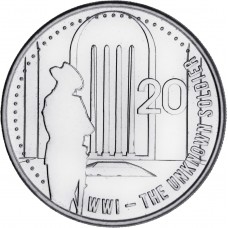 2015 20c Centenary of ANZACS - Unknown Soldier