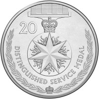 2017 20c Legends of ANZAC - Distinguished Service Medal
