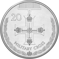 2017 20c Legends of ANZAC - Military Cross