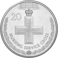 2017 20c Legends of ANZAC - Nursing Services Medal
