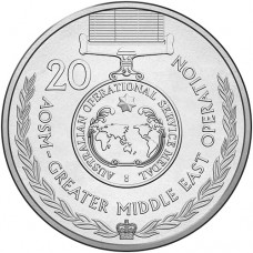 2017 20c Legends of ANZAC - Operational Services Medal
