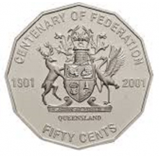 2001 50c Queensland