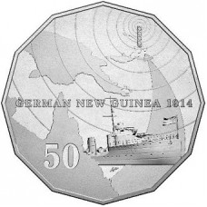2014 50c Battle of German New Guinea