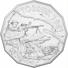 2015 50c Battle of Tobruk