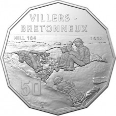 2018 50c Villers-Bretonneux